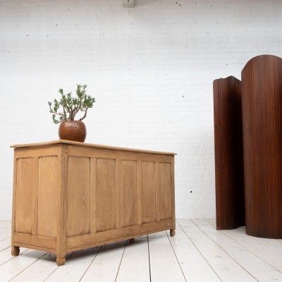 Antique oak cabinet with drawers 1930