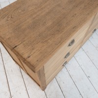 Antique oak cabinet with drawers 1930