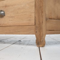 Antique oak cabinet with drawers 1930
