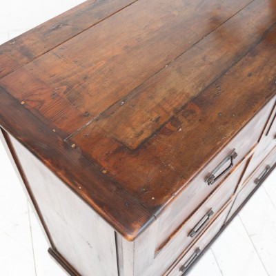 Wooden haberdashery cabinet, 1900 France