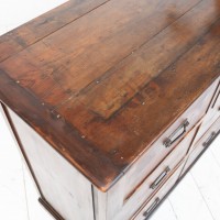 Wooden haberdashery cabinet, 1900 France