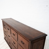 Wooden haberdashery cabinet, 1900 France