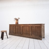 Large  French trading counter, late 19th century