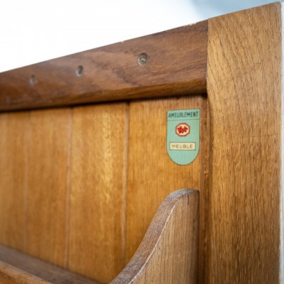 Cupboard style GUILLERME et CHAMBRON 1950 s. Furniture proposed by ECLECTIQUE ANTIQUE dealer.