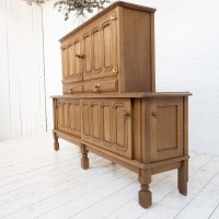 GUILLERME et CHAMBRON sideboard France c.1960. Furniture proposed by ECLECTIQUE ANTIQUE.