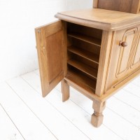 GUILLERME et CHAMBRON oak sideboard France c.1960 Furniture proposed by ECLECTIQUE ANTIQUE dealer.