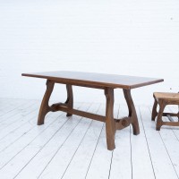 Table en chêne 1950