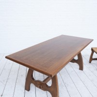 Table en chêne 1950