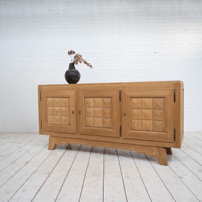 Enfilade en chêne de Gaston POISSON