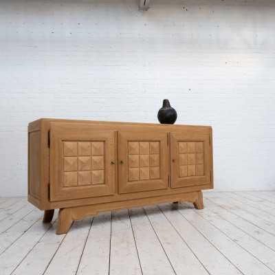 Enfilade en chêne de Gaston POISSON