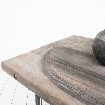 Early 20th century primitive dining table