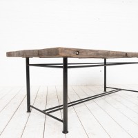 Table de repas primitive, début 20ème