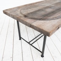 Table de repas primitive, début 20ème