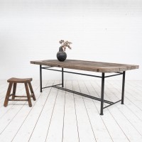 Table de repas primitive, début 20ème