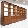 Large oak grocery cabinet, 1920