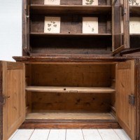 Large 8-door French bookcase, 1920