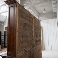 Large 8-door French bookcase, 1920