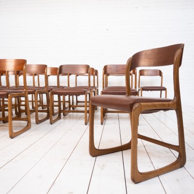 1 to 20 BAUMANN Traineau chairs, 1970