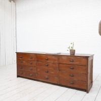 Ancien meuble à tiroirs, début 20ème