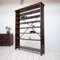 Ancienne étagère en bois, début 20ème