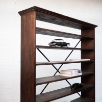 Ancienne étagère en bois, début 20ème