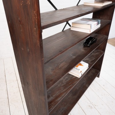 Ancienne étagère en bois, début 20ème