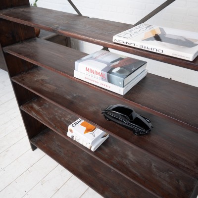 Ancienne étagère en bois, début 20ème