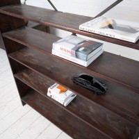 Ancienne étagère en bois, début 20ème