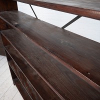 Ancienne étagère en bois, début 20ème