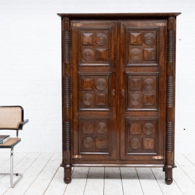 Cabinet style Charles DUDOUYT France circa 1940