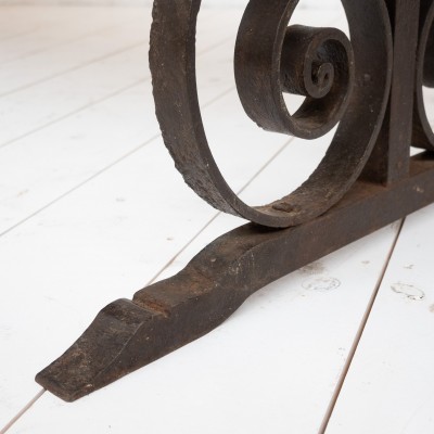 Large 19th-century oak monastery table