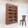 Two-door display cabinet, early 20th century