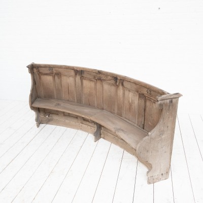 Circular bench, 19th century