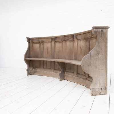 Circular bench, 19th century