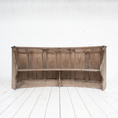 Circular bench, 19th century