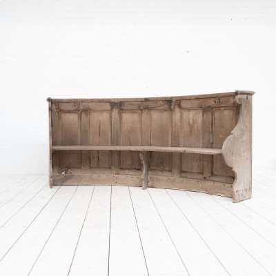 Circular bench, 19th century