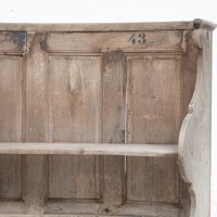 Circular bench, 19th century