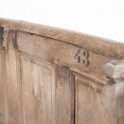 Circular bench, 19th century