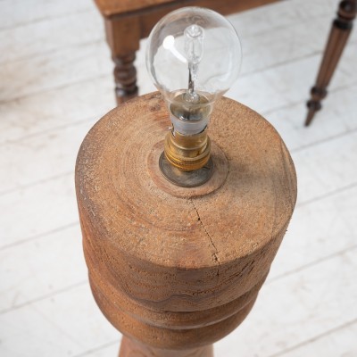 Lampadaire en bois, 1970