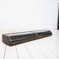 Impressive brass display cabinet, 1920s