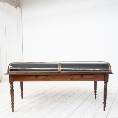 Impressive brass display cabinet, 1920s