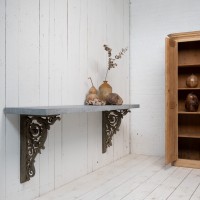 Large stone console table, 19th century