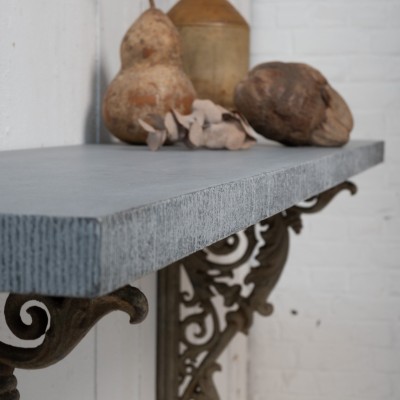 Grande console en pierre, XIXème