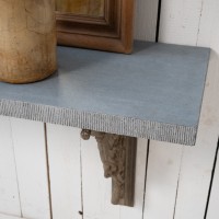 Large stone console table, 19th century