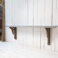 Large stone console table, 19th century
