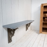 Large stone console table, 19th century