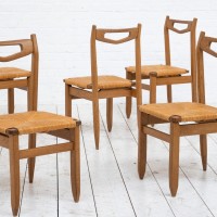 Ensemble 6 chaises GUILLERME et CHAMBRON