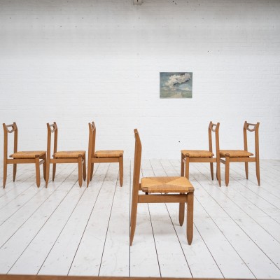 Ensemble 6 chaises GUILLERME et CHAMBRON