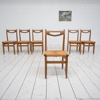 Ensemble 6 chaises GUILLERME et CHAMBRON