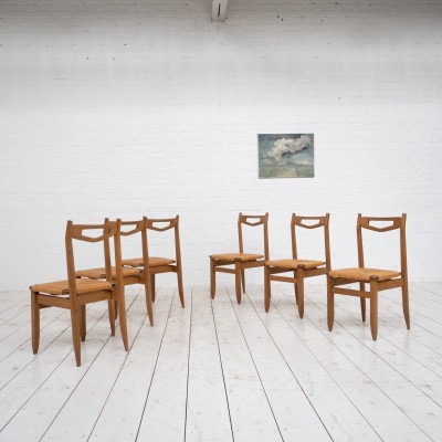 Ensemble 6 chaises GUILLERME et CHAMBRON